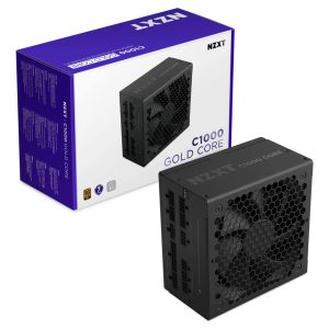 NZXT C1000 GOLD C CORE 80+ Gold Fully Modular ATX 3.1 Power Supply - Black