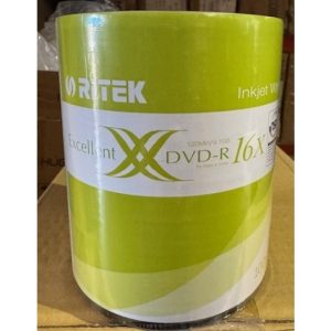 DVD Ritek 16X Printable 100Pk