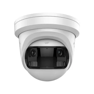 HiLook 8MP 4K 180° Panoramic Turret with Smart Hybrid Light, Active Deterrence & Two-Way Audio | IPC-T289PH-MU/SL