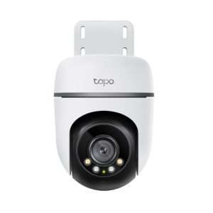 TP-Link Tapo TC41 Outdoor Pan & Tilt Security Camera | 2K QHD Resolution | 360° Visual Coverage | Full-Color Night Vision